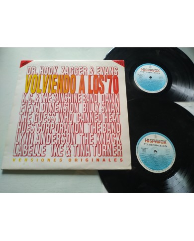 Volviendo a los 70 Blondie Hot Chocolate Tina Turner - 2 x LP Vinilo 12" VG/VG Volviendo a los 70 Blondie Hot Chocolate Tina Turner - 2 x LP Vinilo 12" VG/VG