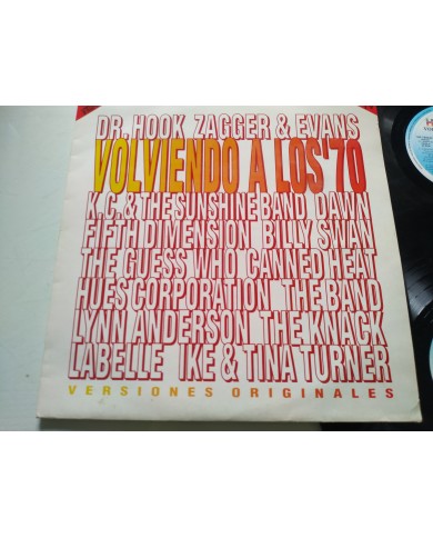 Volviendo a los 70 Blondie Hot Chocolate Tina Turner - 2 x LP Vinilo 12" VG/VG Volviendo a los 70 Blondie Hot Chocolate Tina Turner - 2 x LP Vinilo 12" VG/VG