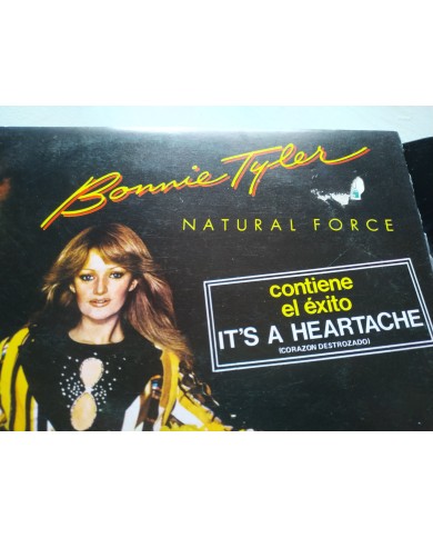 Bonnie Tyler Natural Force Spain Edition 1978 RCA PL-25152 - LP 12" Vinilo VG/VG Bonnie Tyler Natural Force Spain Edition 1978 RCA PL-25152 - LP 12" Vinilo VG/VG