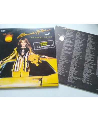 Bonnie Tyler Natural Force Spain Edition 1978 RCA PL-25152 - LP 12" Vinilo VG/VG Bonnie Tyler Natural Force Spain Edition 1978 RCA PL-25152 - LP 12" Vinilo VG/VG