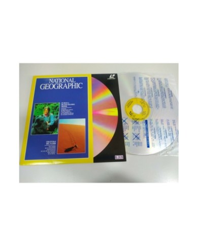 National Geographic En Busca de Grandes Monos Criaturas Namib LASERDISC LD 2T National Geographic En Busca de Grandes Monos Criaturas Namib LASERDISC LD 2T