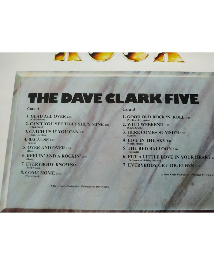 The Dave Clark Five Exitos Polydor 1981 2861293 Spain Press LP 12" Vinilo VG/VG