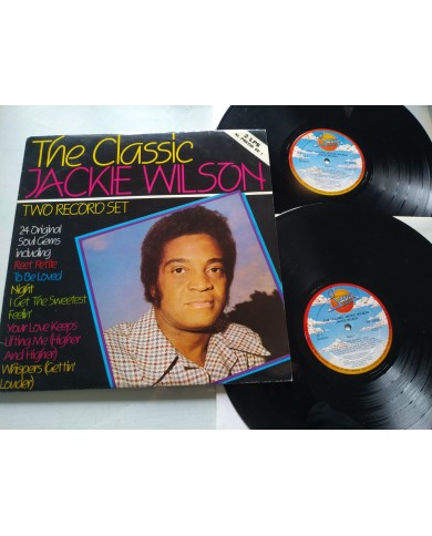 Jackie Wilson The Classic 1987 Sanni SR 20008 - 2 x LP 12" Vinilo VG/VG Am Jackie Wilson The Classic 1987 Sanni SR 20008 - 2 x LP 12" Vinilo VG/VG Am