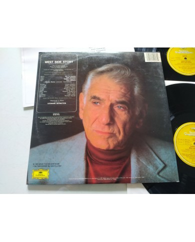 West Side Story Bernstein Carreras Kanawa 1985 - 2 x LP 12" Vinilo VG/VG Am West Side Story Bernstein Carreras Kanawa 1985 - 2 x LP 12" Vinilo VG/VG Am