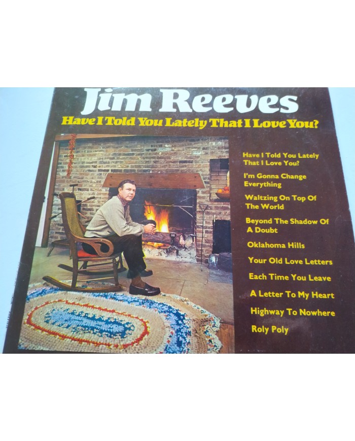 Jim Reeves Have I Told You Lately That I Love You RCA - LP Vinilo 12" VG/VG MONO