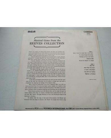 Jim Reeves Have I Told You Lately That I Love You RCA - LP Vinilo 12" VG/VG MONO Jim Reeves Have I Told You Lately That I Love You RCA - LP Vinilo 12" VG/VG MONO