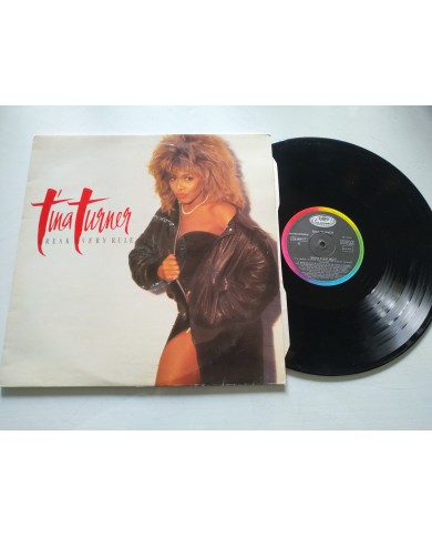 Tina Turner Break Every Rule 1986 Capitol Spain Edition - LP Vinilo 12" VG/VG Tina Turner Break Every Rule 1986 Capitol Spain Edition - LP Vinilo 12" VG/VG