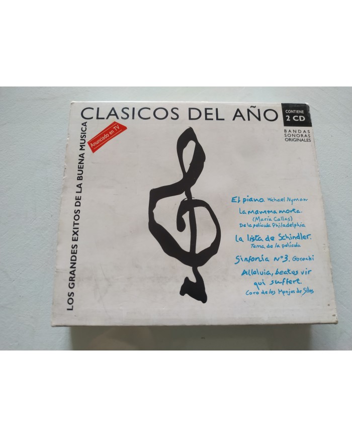 Clasicos del Año Michael Nyman Maria Callas Gorecki Monjes Silos 1994 - 2 x CD