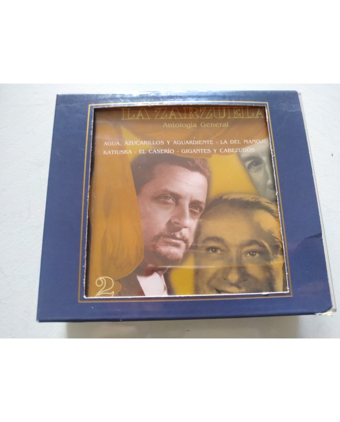 La Zarzuela Antologia General Alfredo Kraus Miguel Fleta - Box 3 x CD Nuevo
