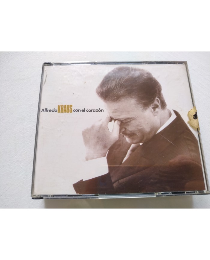 Alfredo Kraus Con el Corazon 1991 Zafiro Zarzuela - Box 2 x CD