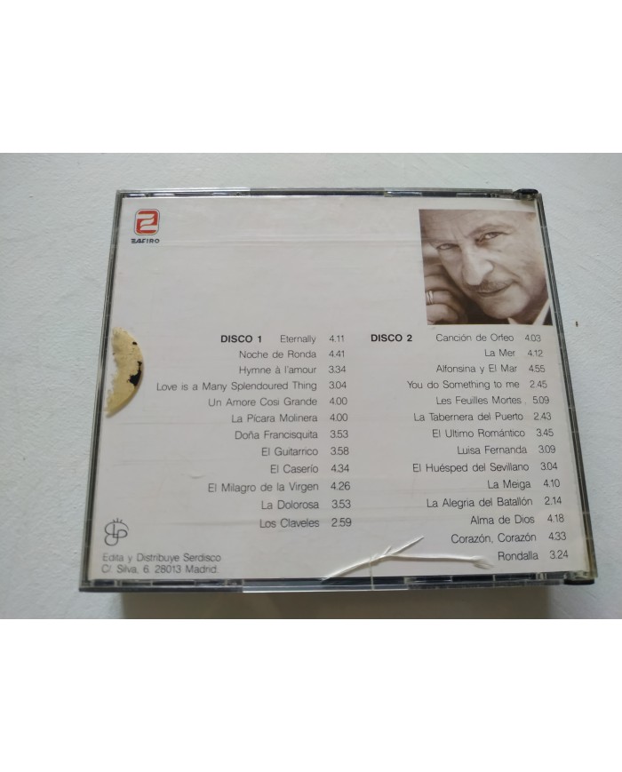 Alfredo Kraus Con el Corazon 1991 Zafiro Zarzuela - Box 2 x CD