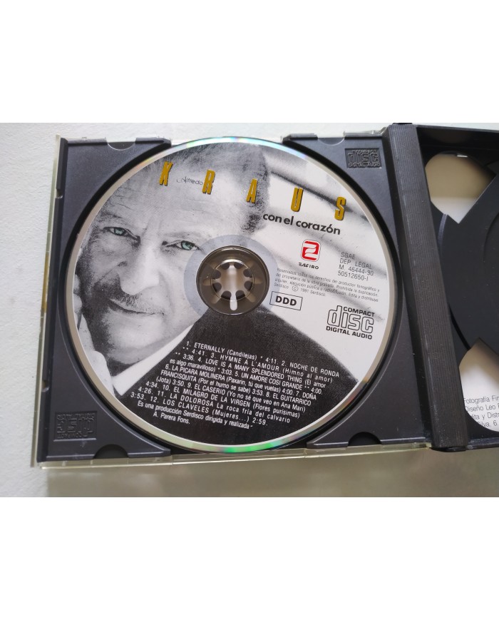 Alfredo Kraus Con el Corazon 1991 Zafiro Zarzuela - Box 2 x CD