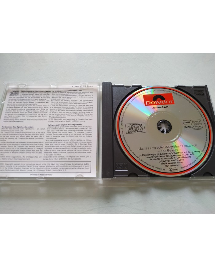 James Last Die Grossten Songs Von The Beatles Polydor - CD