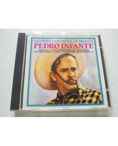 Pedro Infante Grandes Canciones de Mexico Exitos 1990 - CD Pedro Infante Grandes Canciones de Mexico Exitos 1990 - CD