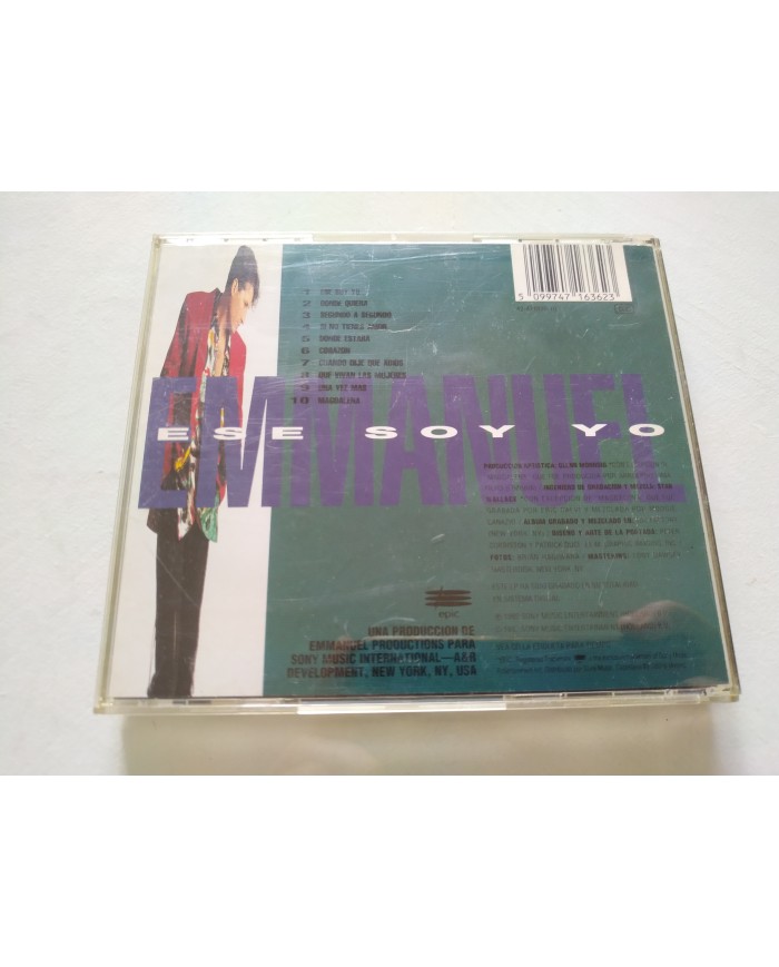 Emmanuel Ese Soy Yo 1992 Epic - CD