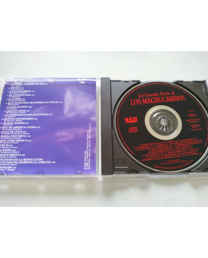 Los Machucambos Los Grandes Exitos de Machucambos 1993 - CD