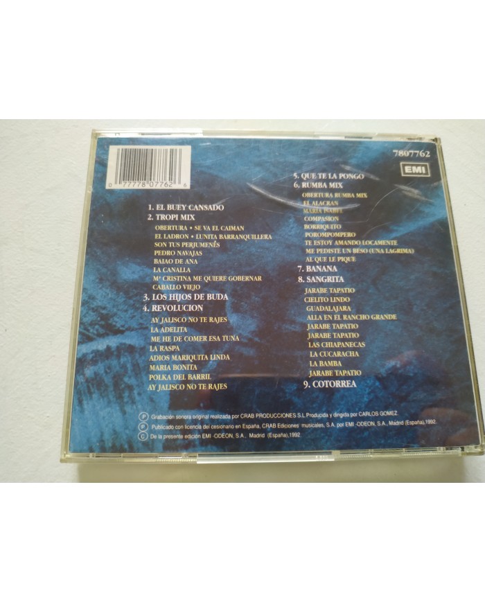 Garibaldi Grandes Exitos de Garibaldi 1992 EMI - CD