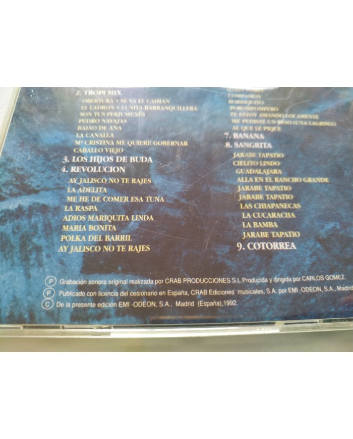 Garibaldi Grandes Exitos de Garibaldi 1992 EMI - CD