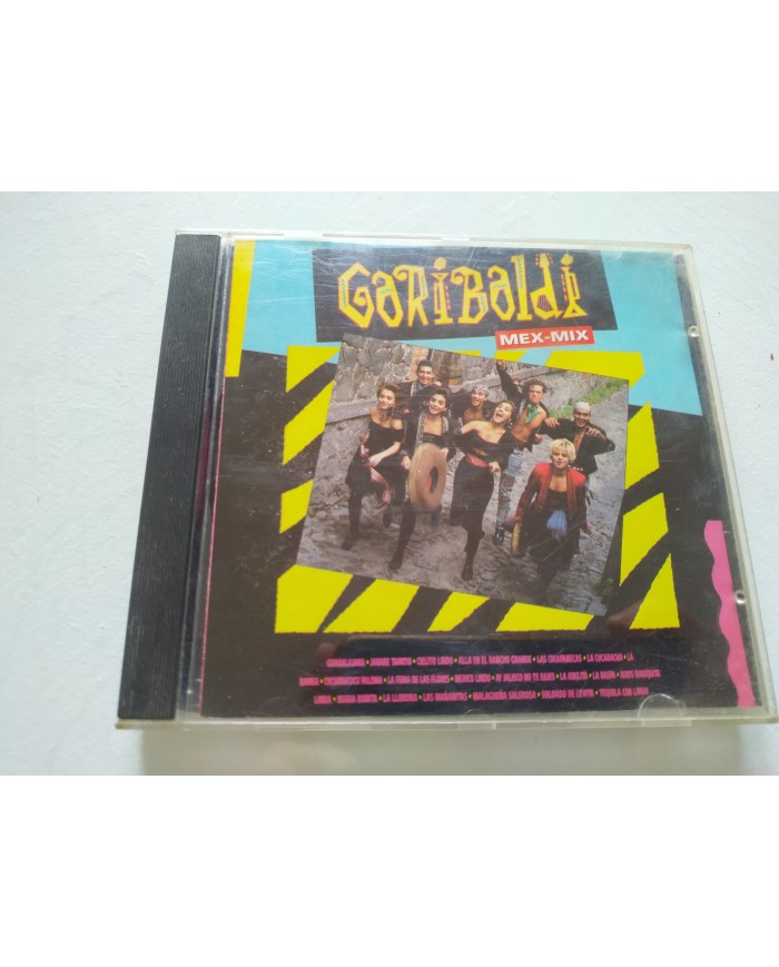 Garibaldi Mex-Mix Mex Mix 1990 Spain Press EMI - CD Am