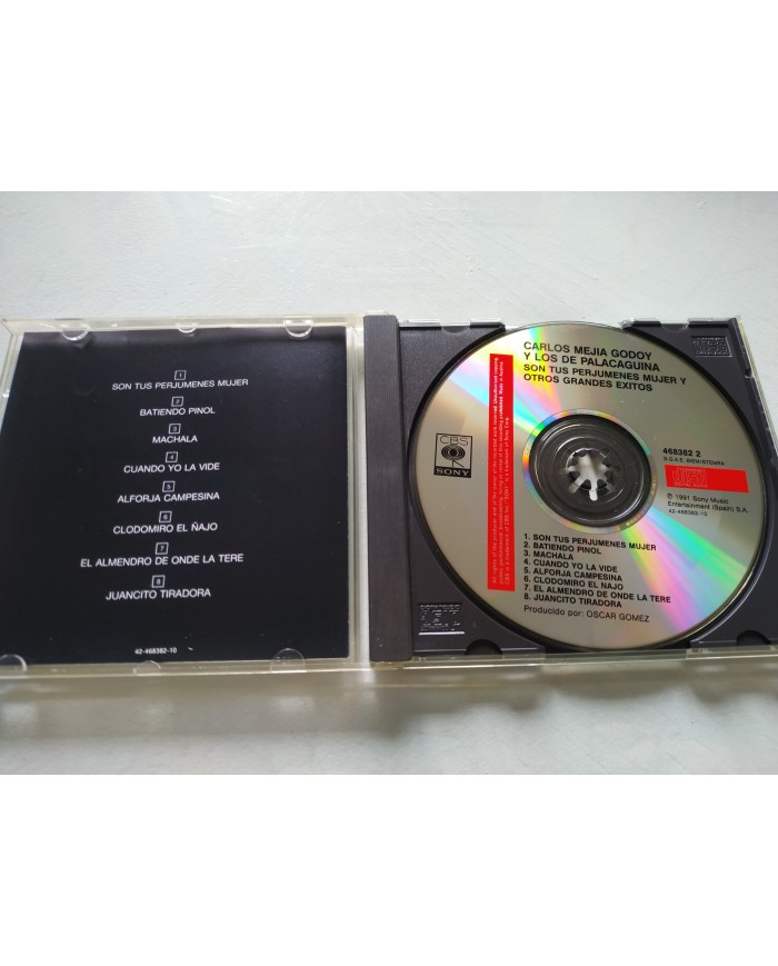 Carlos Mejia Godoy Y Los De Palacaguina Grandes Exitos 1991 CBS Sony - CD