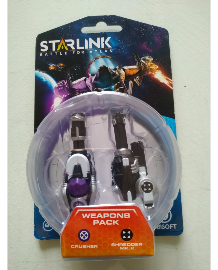 Starlink Battle For Weapons Pack Crusher Shredder MK 2 Ubisoft