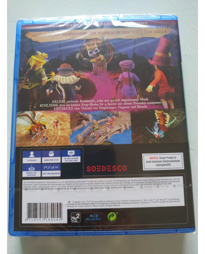 Aerea Collector´s Edition Soedesco - Juego PS4 Edicion Alemania PAL Nuevo