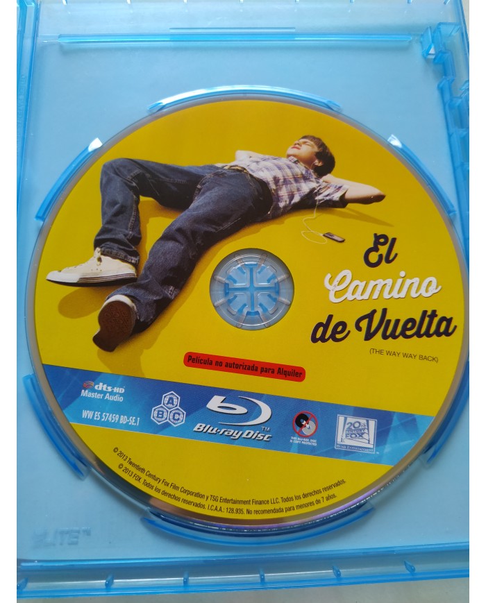 El Camino de Vuelta Carell Collette Rockwell - Blu-Ray Español Ingles Am
