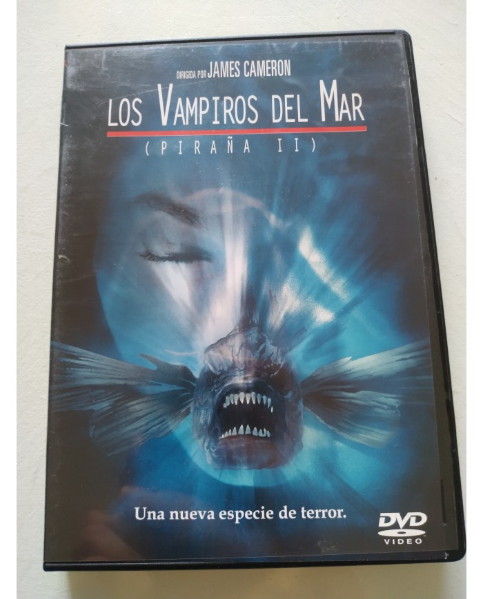 Los Vampiros del Mar Piraña II James Cameron - DVD Español Ingles Region 2