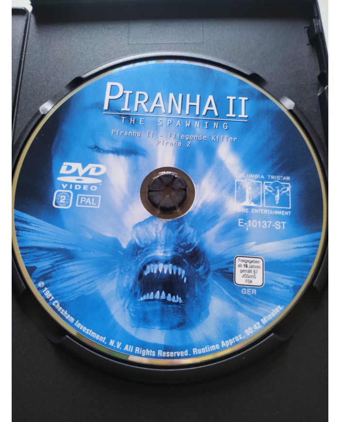 Los Vampiros del Mar Piraña II James Cameron - DVD Español Ingles Region 2