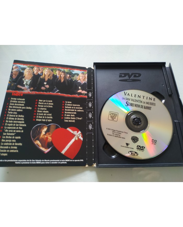 Un San Valentin de Muerte Boreanaz Jamie Blanks - DVD Español Ingles Region 2