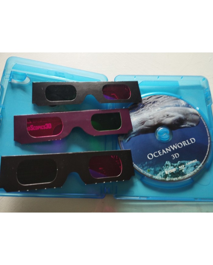Ocean World 3D Belen Rueda Jean Michel Cousteau - Blu-Ray Español Ingles
