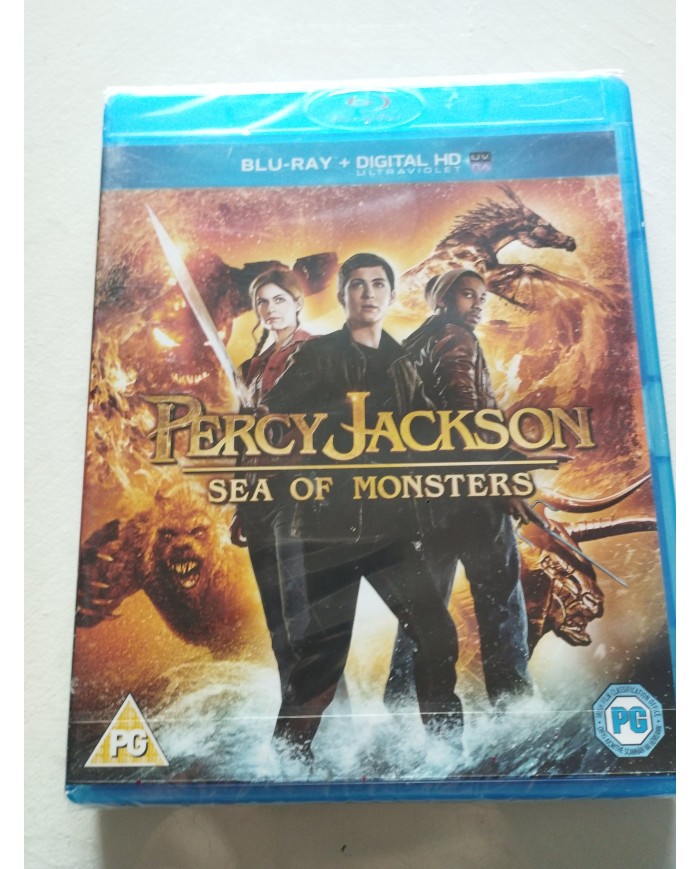 Percy Jackson Sea Of Monsters - Blu-Ray + Digital HD Ingles Region B Nuevo Am
