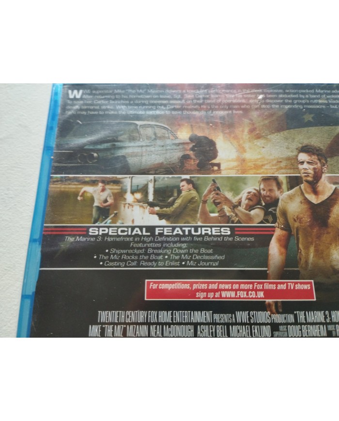 The Marine 3 Homefront Mike Mizanin Blu-Ray + Extras Ingles Español Nueva Am