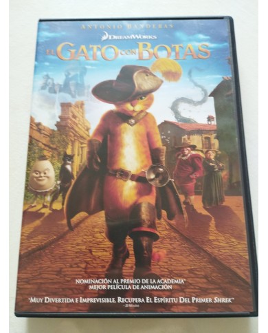 El Gato Con Botas Dreamworks Antonio Banderas DVD Español Ingles Region 2 El Gato Con Botas Dreamworks Antonio Banderas DVD Español Ingles Region 2