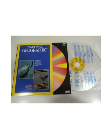 National Geographic Las grandes Ballenas Reino del Caiman - LASERDISC LD 2T National Geographic Las grandes Ballenas Reino del Caiman - LASERDISC LD 2T