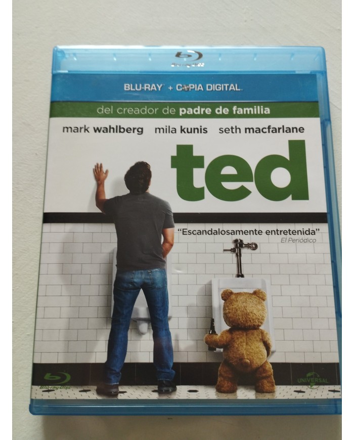 Ted Mark Wahlberg Mila Kunis Seth Macfarlane - Blu-Ray Español Ingles Am