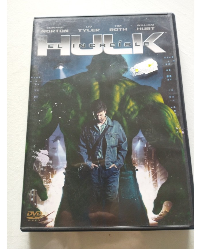 Hulk El Increible Edward Norton Liv Tyler - DVD Español Ingles Reg 2 Am