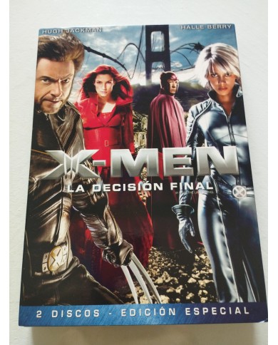 X-Men La Decision Final Hugh Jackman Berry - 2 x DVD Español Ingles Reg 2 X-Men La Decision Final Hugh Jackman Berry - 2 x DVD Español Ingles Reg 2