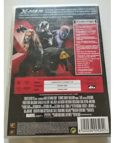 X-Men 1.5 Edicion Especial Hugh Jackman Berry - 2 x DVD Español Ingles Reg 2 Am X-Men 1.5 Edicion Especial Hugh Jackman Berry - 2 x DVD Español Ingles Reg 2 Am