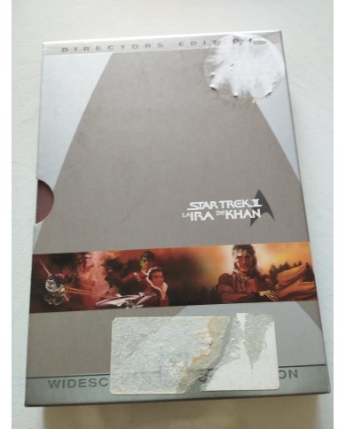 Star Trek II La Ira de Khan Montaje del Director - 2 x DVD Español Ingles Reg 2 Star Trek II La Ira de Khan Montaje del Director - 2 x DVD Español Ingles Reg 2