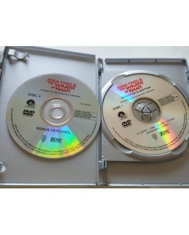Star Trek II La Ira de Khan Montaje del Director - 2 x DVD Español Ingles Reg 2 Star Trek II La Ira de Khan Montaje del Director - 2 x DVD Español Ingles Reg 2