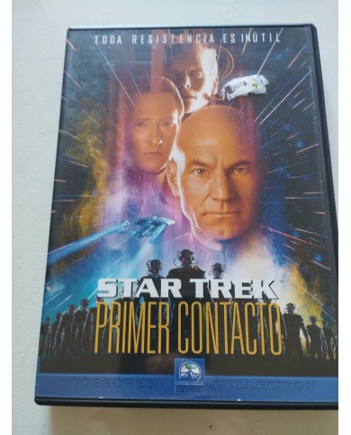 Star Trek Primer Contacto Jonathan Frakes - DVD Español Ingles Region 2 Star Trek Primer Contacto Jonathan Frakes - DVD Español Ingles Region 2