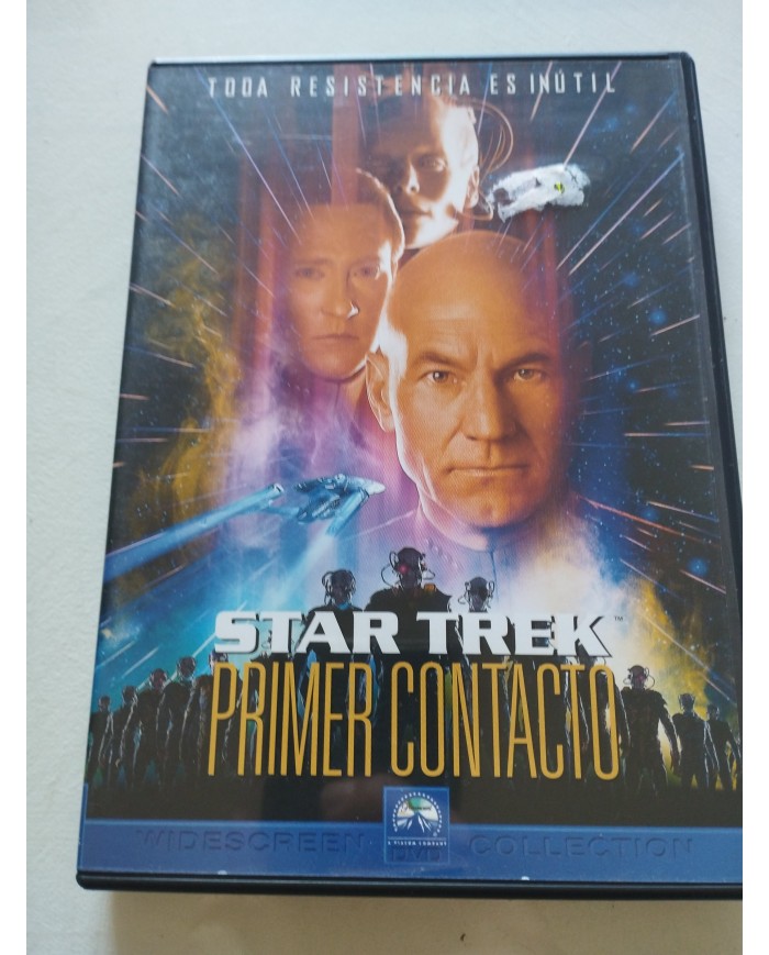 Star Trek Primer Contacto Jonathan Frakes - DVD Español Ingles Region 2