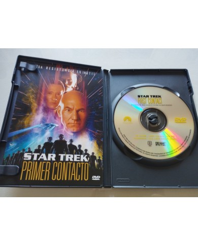 Star Trek Primer Contacto Jonathan Frakes - DVD Español Ingles Region 2 Star Trek Primer Contacto Jonathan Frakes - DVD Español Ingles Region 2