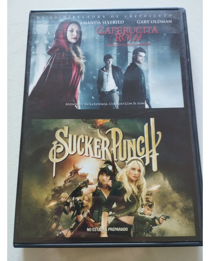 Caperucita Roja + Sucker Punch Gary Oldman - DVD Español Ingles Region 2