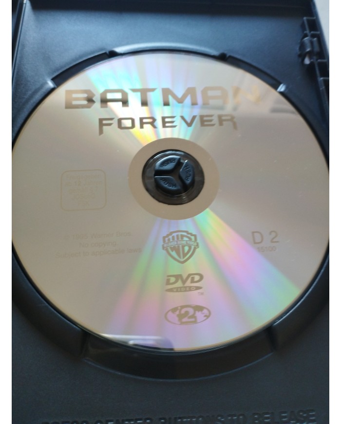 Batman Forever Jim Carrey Tommy Lee Jones - DVD Español Ingles Region 2