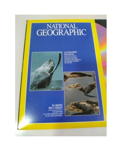 National Geographic Las grandes Ballenas Reino del Caiman - LASERDISC LD 2T National Geographic Las grandes Ballenas Reino del Caiman - LASERDISC LD 2T