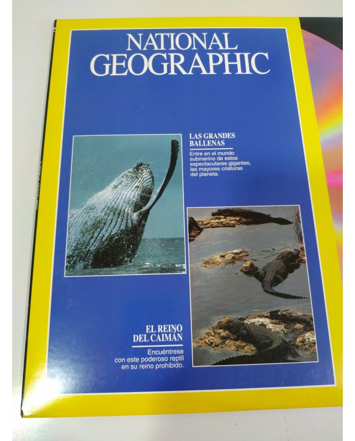 National Geographic Las grandes Ballenas Reino del Caiman - LASERDISC LD 2T National Geographic Las grandes Ballenas Reino del Caiman - LASERDISC LD 2T