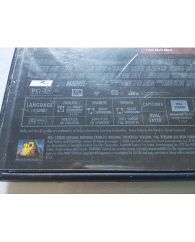 Daredevil Ben Affleck- 2 x DVD Region 1 Español Ingles Daredevil Ben Affleck- 2 x DVD Region 1 Español Ingles