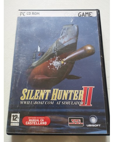 SILENT HUNTER II WWII U-BOAT COM AT SIMULATOR JUEGO PC CD-ROM EDIC ESPAÑA SILENT HUNTER II WWII U-BOAT COM AT SIMULATOR JUEGO PC CD-ROM EDIC ESPAÑA